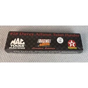 Mac Tools NASCAR No. 28 Davey Allison Die Cast Team Hauler / NIP 1 of 5004